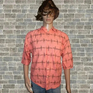 Vintage Jason Daniels Collard Button Down Shirt